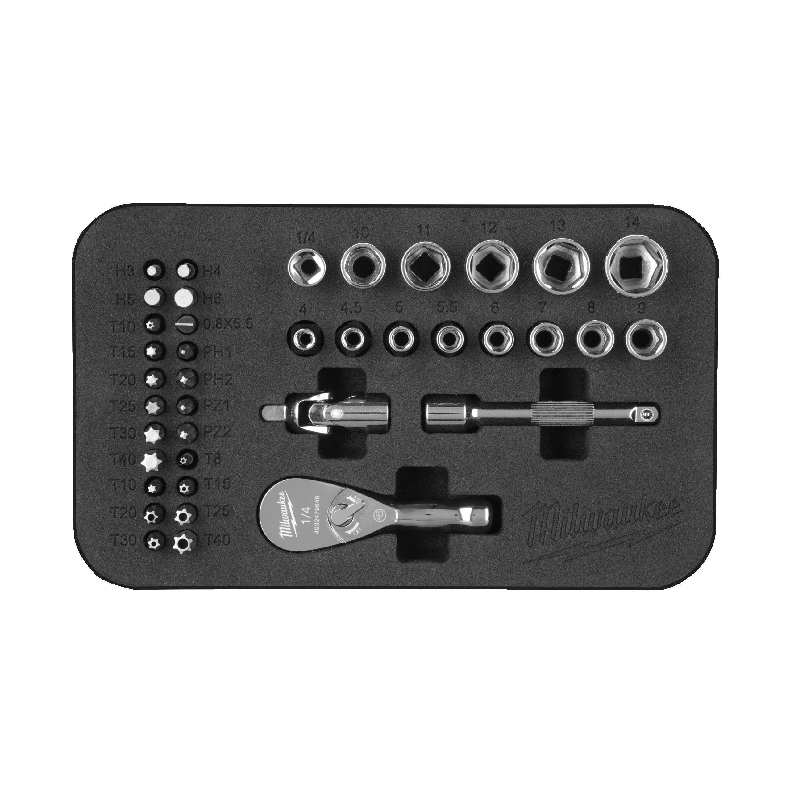 1/4" Compact Ratchet Set - Image 4