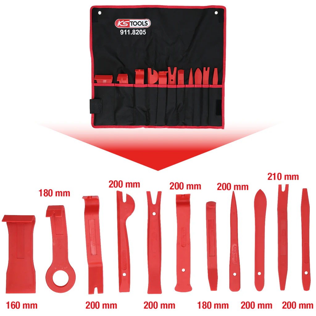 ECU opening tools set