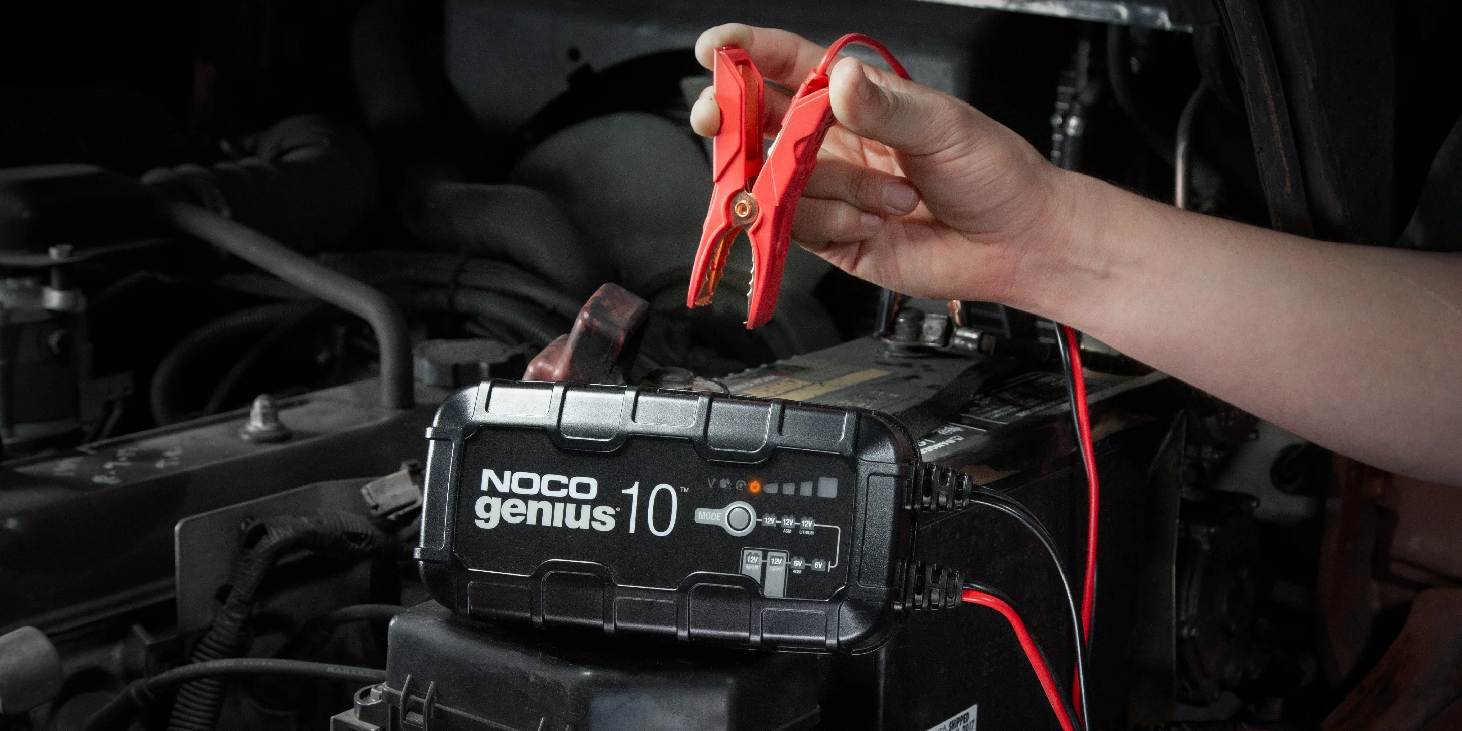 Genius 10-Amp Smart Battery Charger - Image 5