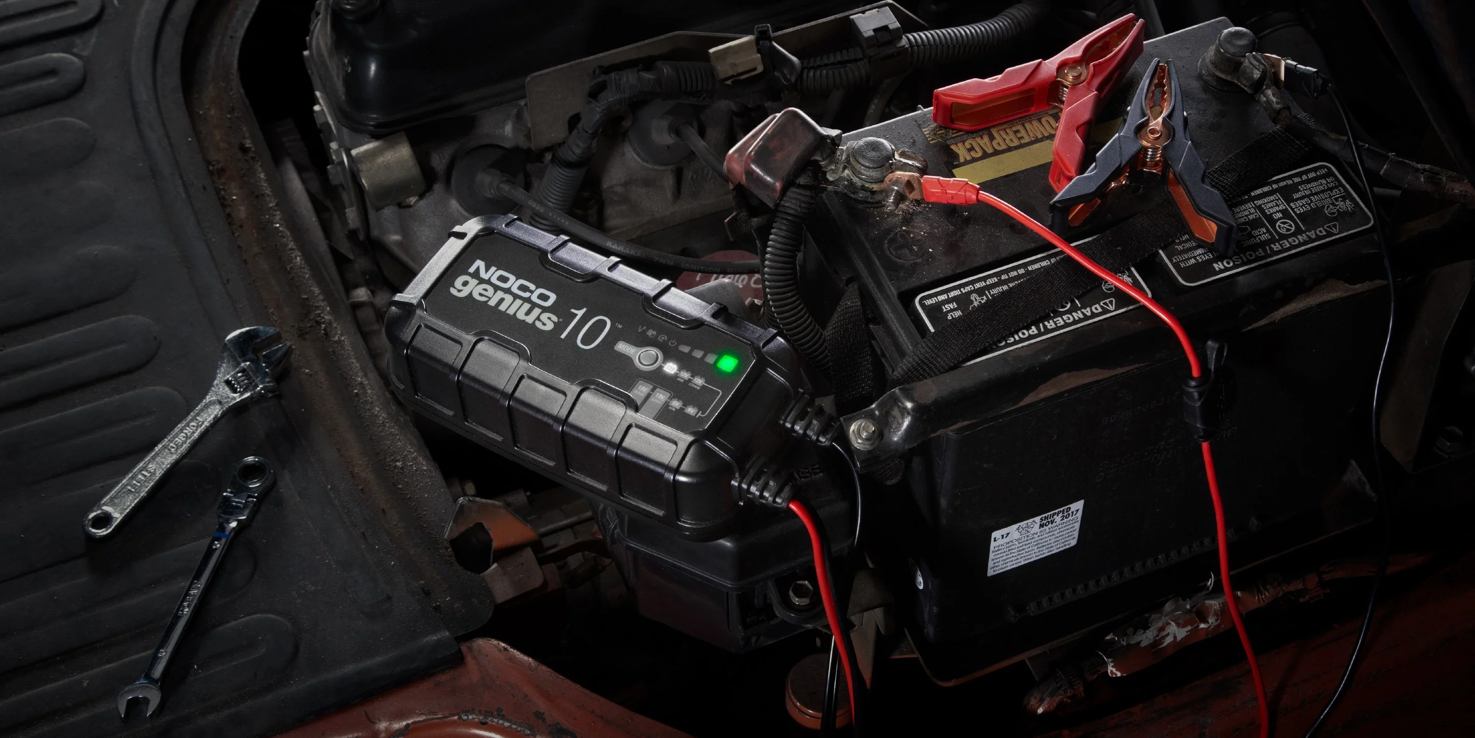 Genius 10-Amp Smart Battery Charger - Image 6