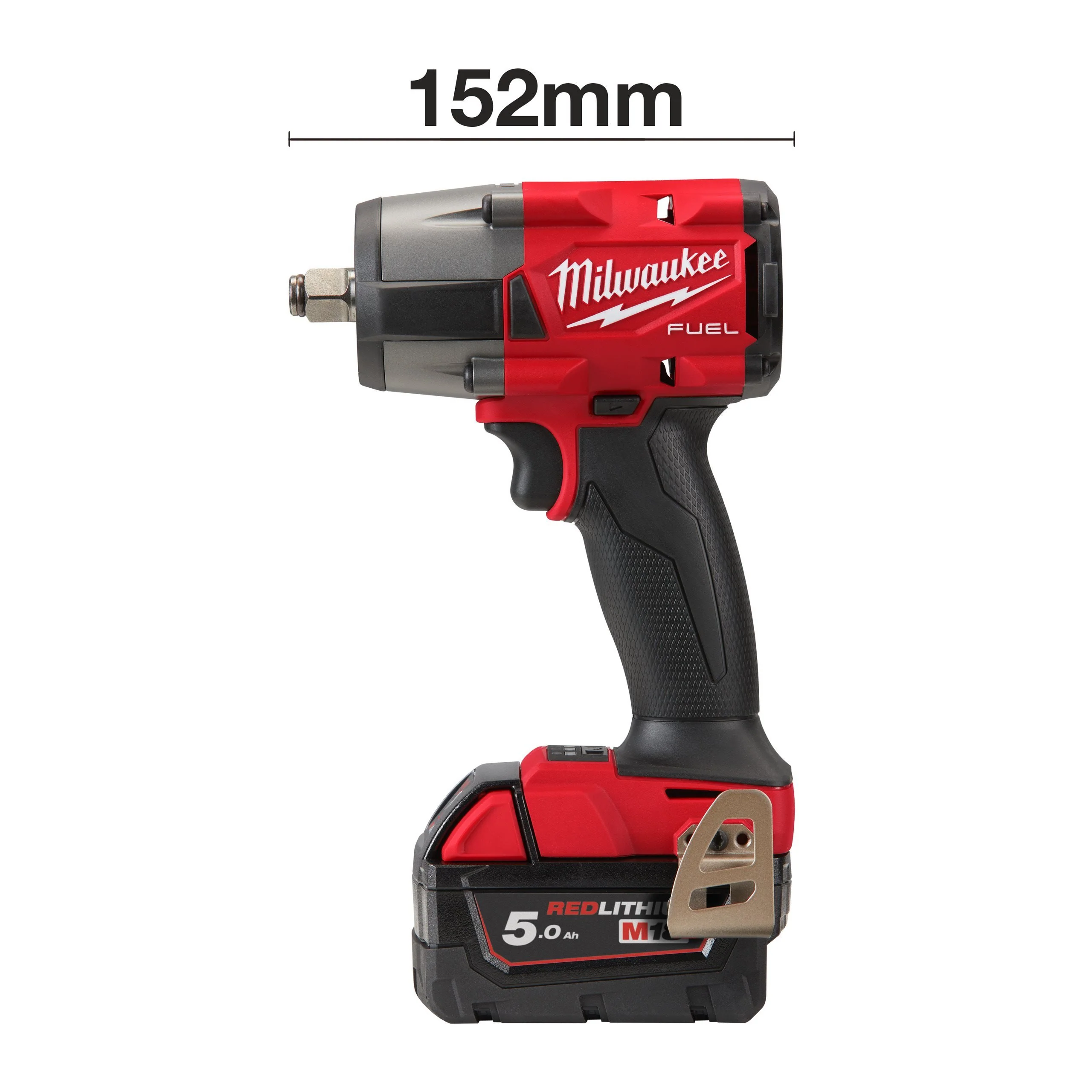 M18 FUEL™ ½″ mid-torque impact wrench with friction ring - Image 7