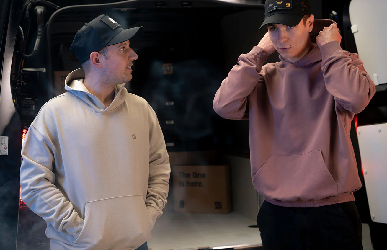 Oversized Hoodies without drawstrings - Image 2
