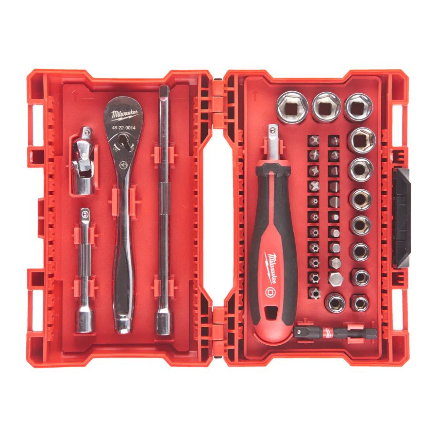 1/4" Ratchet & Driver & Socket set - Image 2