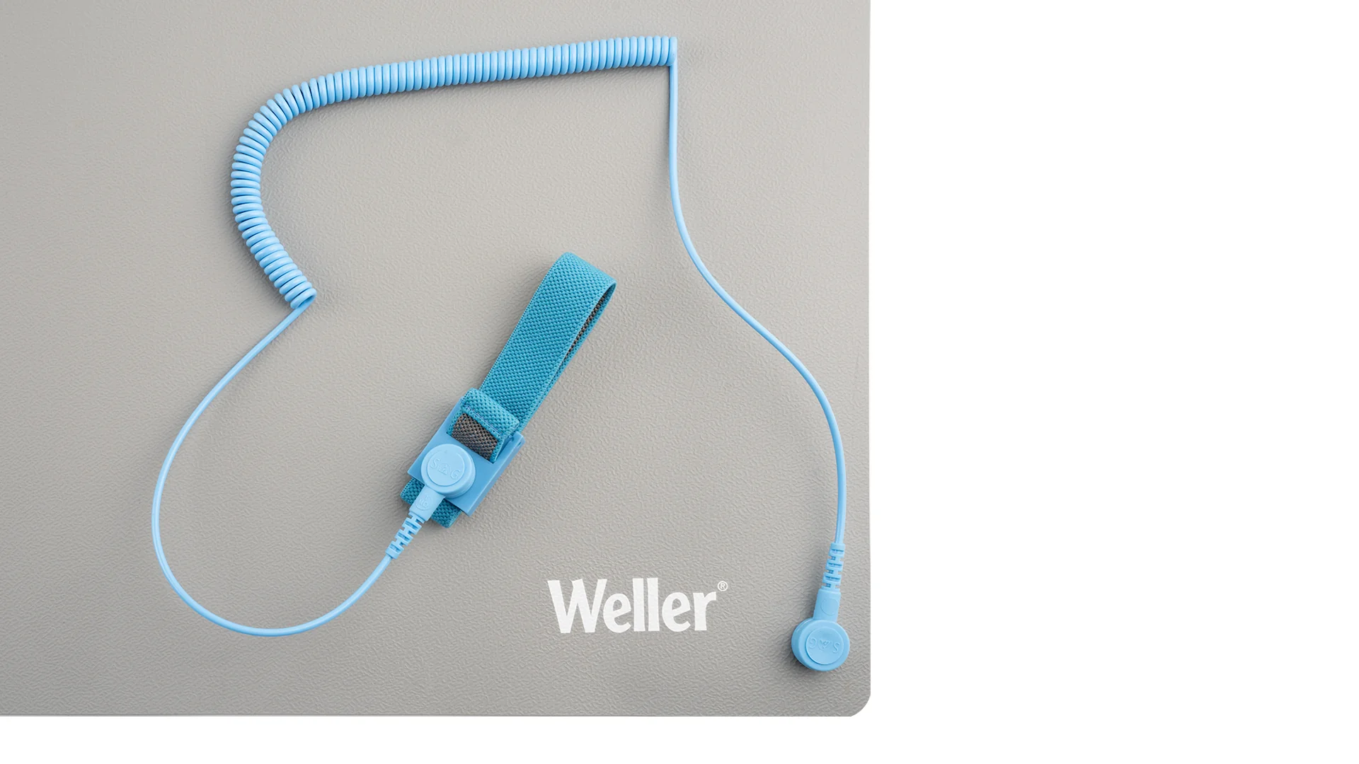Weller ESD Mat - Grey 900 x 600mm - Image 3