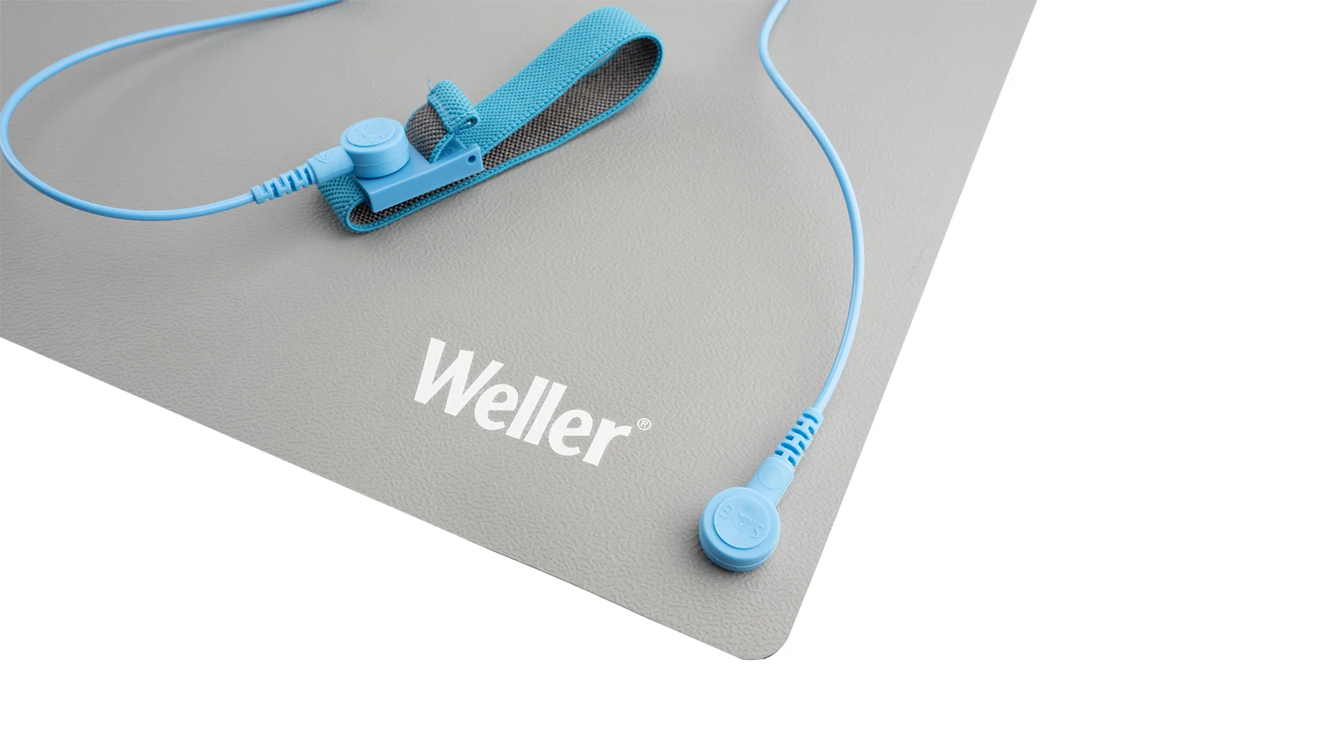 Weller ESD Mat - Grey 900 x 600mm - Image 4